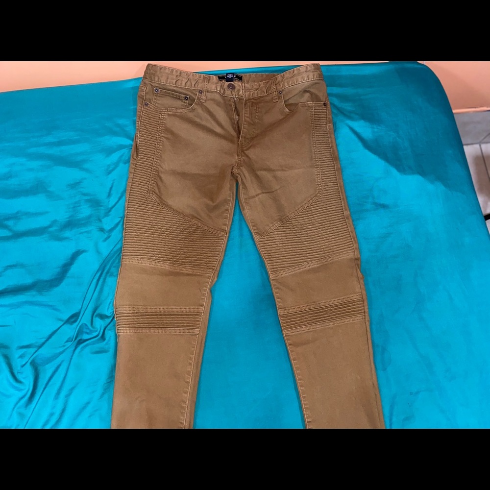Brownish tan jeans